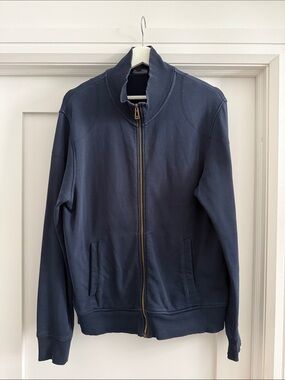 Belstaff Navy Full-Zip sweatshirt